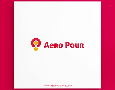 Logo design concept AERO POUR