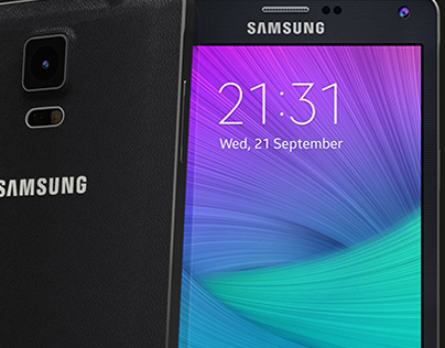 Samsung Galaxy Note 4 3D Visuals
