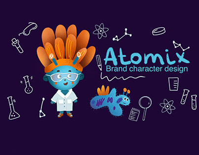Atomix - brand character