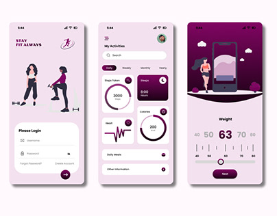 BE FIT - A Fitness Tracker App