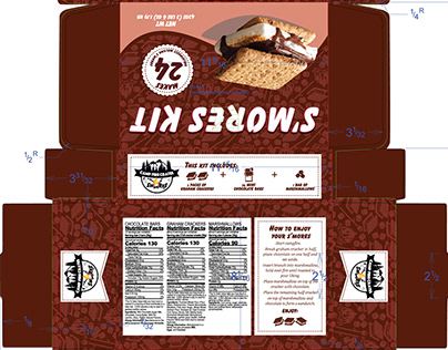 S'mores Packaging and logo