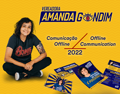 Comunicação Offline - Vereadora Amanda Gondim 2022