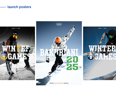 Bakuriani Winter Games 2025 Branding
