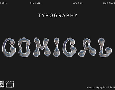 Typeface Comical Drop