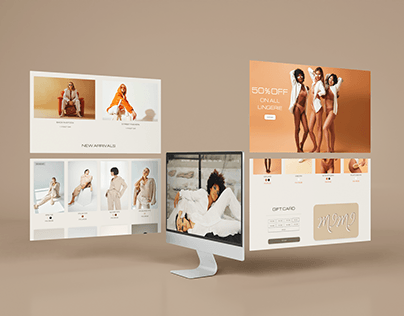Mimi fashion shop - Web design