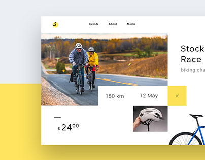 Bike Event Web Design