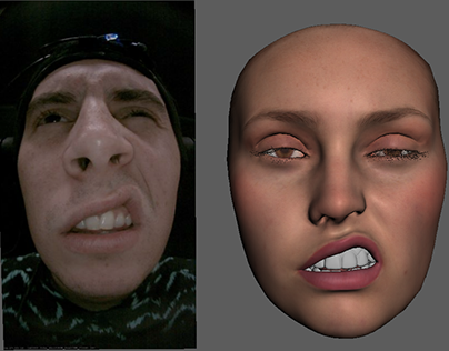 Facial motion capture animation