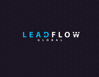 Lead Flow Global Logo Design