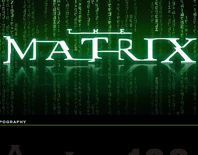 MATRIX - A scrolling site