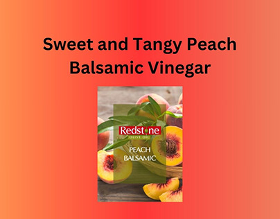 Sweet and Tangy Peach Balsamic Vinegar