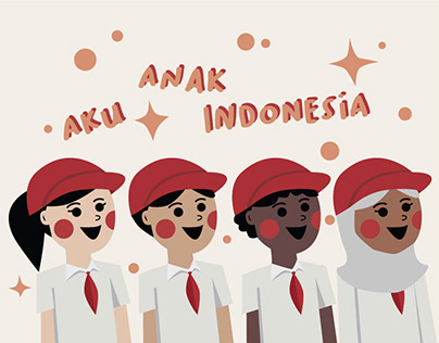 Aku Anak Indonesia | Illustration & Motion Graphic