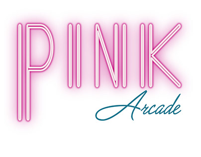 Design de Identidade - Pink Arcade