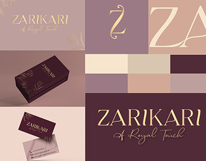 Brand Identity Design for Zardozi Craft