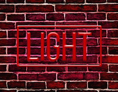 Neon Blinking Text Animated GIF In Photoshop.