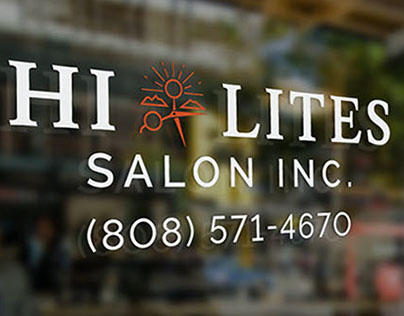Hi Lites Salon Logo & Branding