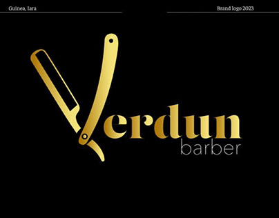 Logotipo Verdun Barber