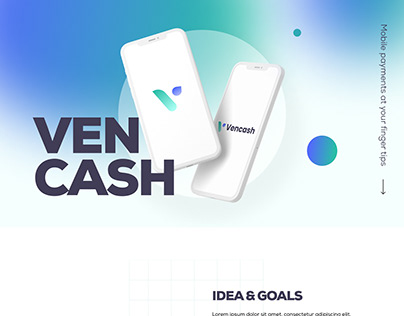 Vencash | Mobile App | Website | Landing Page
