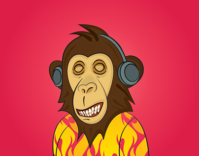 Monkey character design