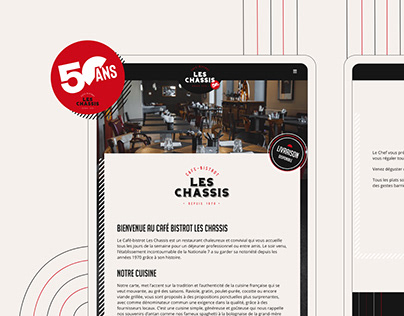 Les Chassis - website