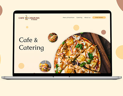 Cafe Carolina website redesign