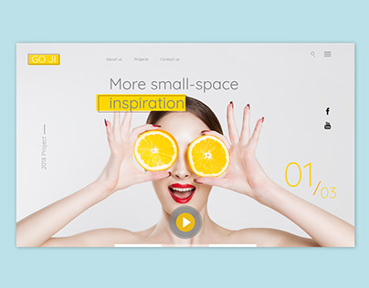 Landing page | Daily UI | Agency design