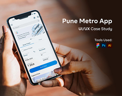 Project thumbnail - Pune Metro App