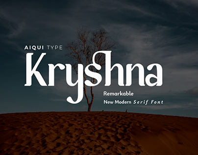 Kryshna - Unique Serif Font