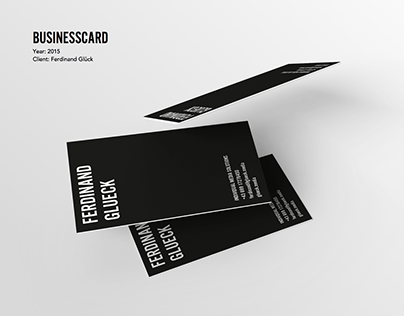 Businesscard: Ferdinand Glück