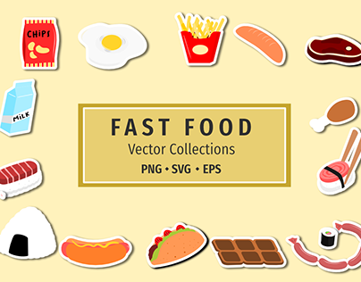 Fast Food Vector Collections
