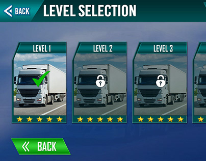 Truck Transport Game UI