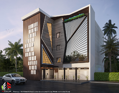 commercial building design @ Orissa, India