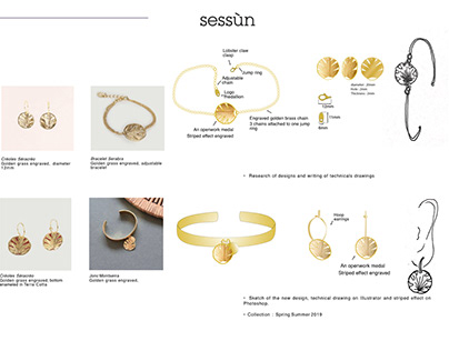 Sessun collection jewelry