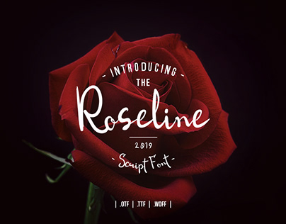 Roseline Script Font