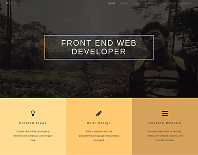 Responsive Template | Landing Page Template Bootstrap