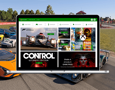 Xbox website [redesign]