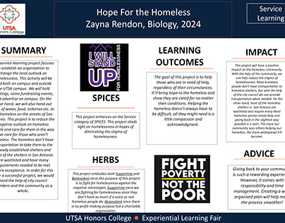 Rendon, Zayna, Civic Ethos SPR 2022, Hope for Homeless