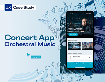 Case Study: Concert App (Google UX Design Course)