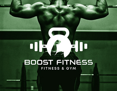 Boost Fitness | Gym & FItness Logo Brand Identity