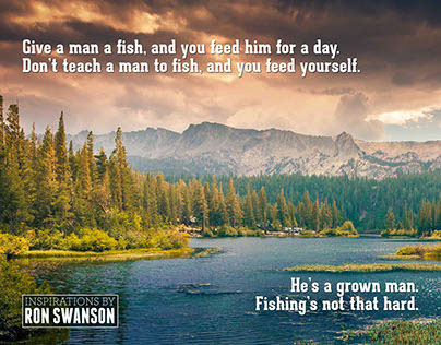 Inspirational Posters based on Ron Swanson quotes