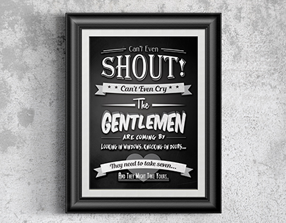 The Gentlemen Poster Design