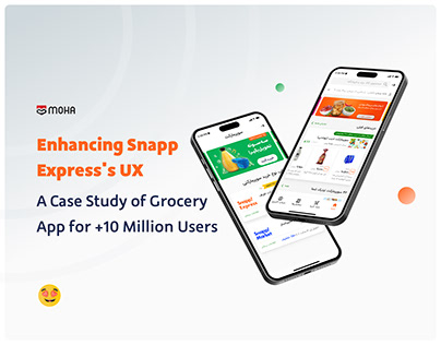 Snapp Express Grocery App | UX Case Study