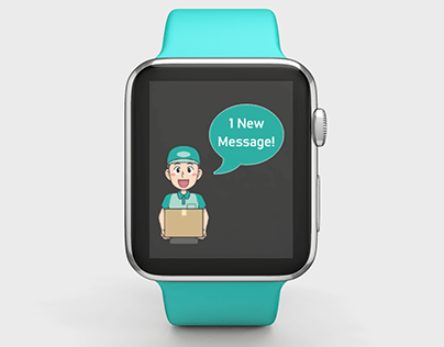 Smart Watch Package Notification App