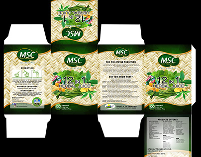 MSC Product Label Packaging
