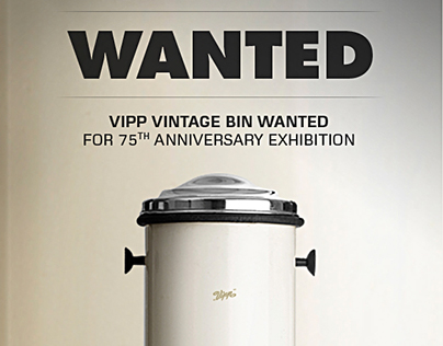 Vipp vintage bins 75th anniversary exhibition