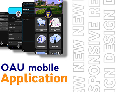 University Mobile App full stack development