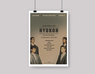 HYUKOH | Concert Poster Desing
