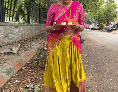 Traditional wear by trupthi gowda