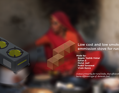 Low Cost And Low Smoke Emission Stove For Rural India 