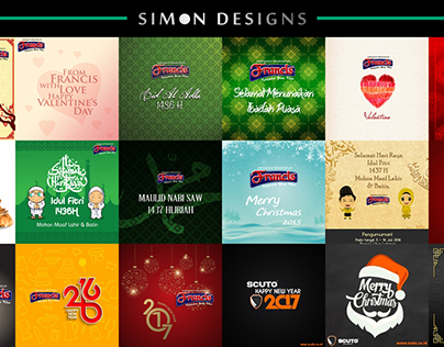 Greeting Art Design - Simon Designs