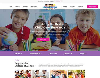Harbor Child Care - Website